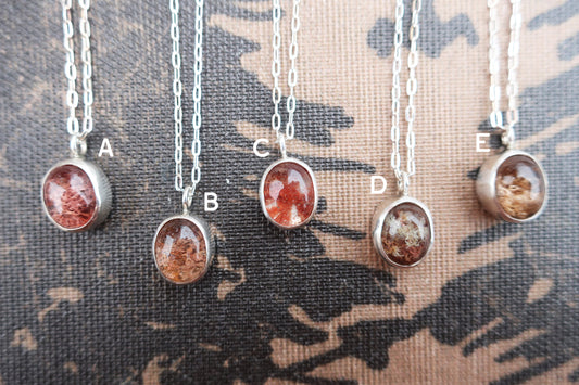 Eternal Oak Raindrop Mini Necklace