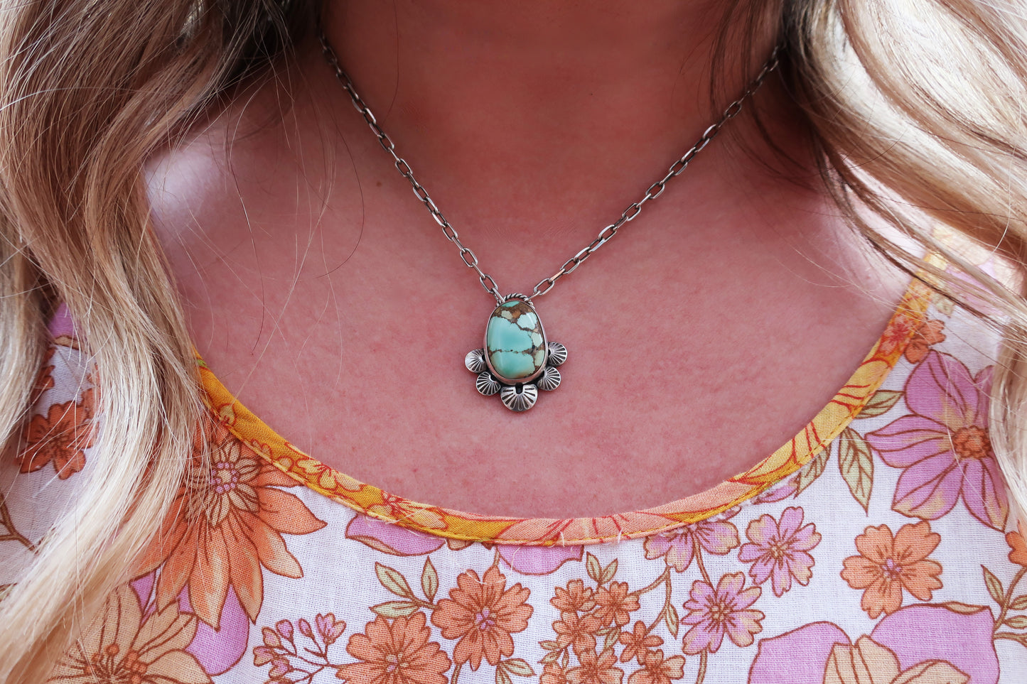 Basin Bloom Statement Necklace