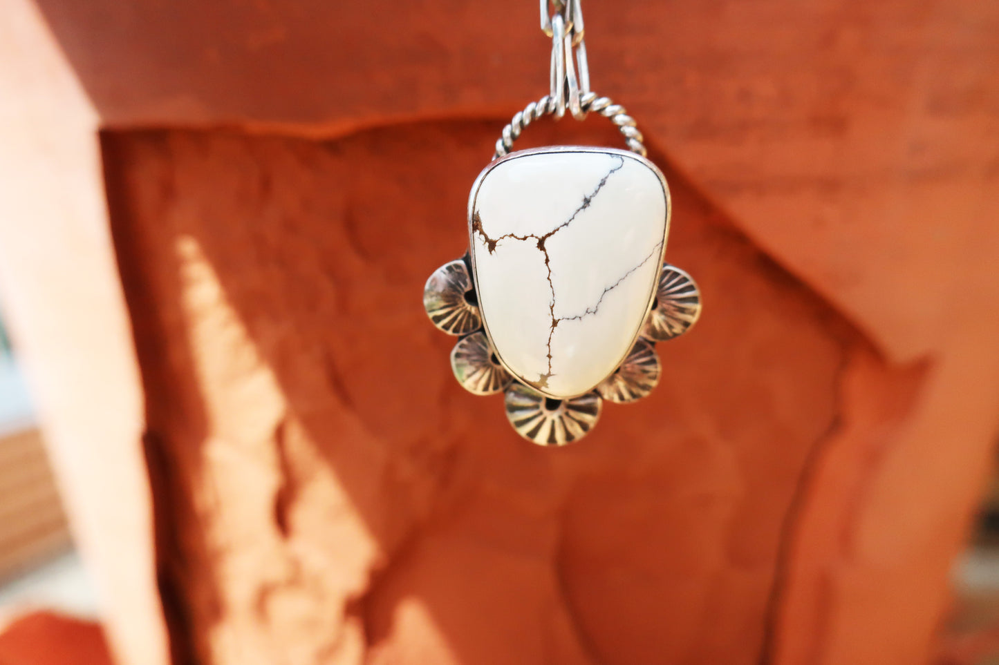 Queen Anne's Lace Statement Necklace