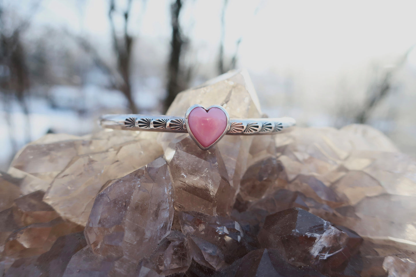Bottled Valentine Cuff Bracelet