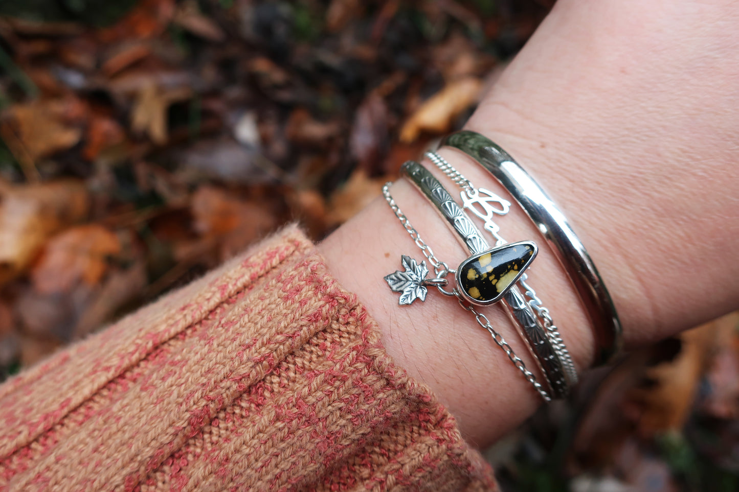 Campfire Embers Cuff Bracelet