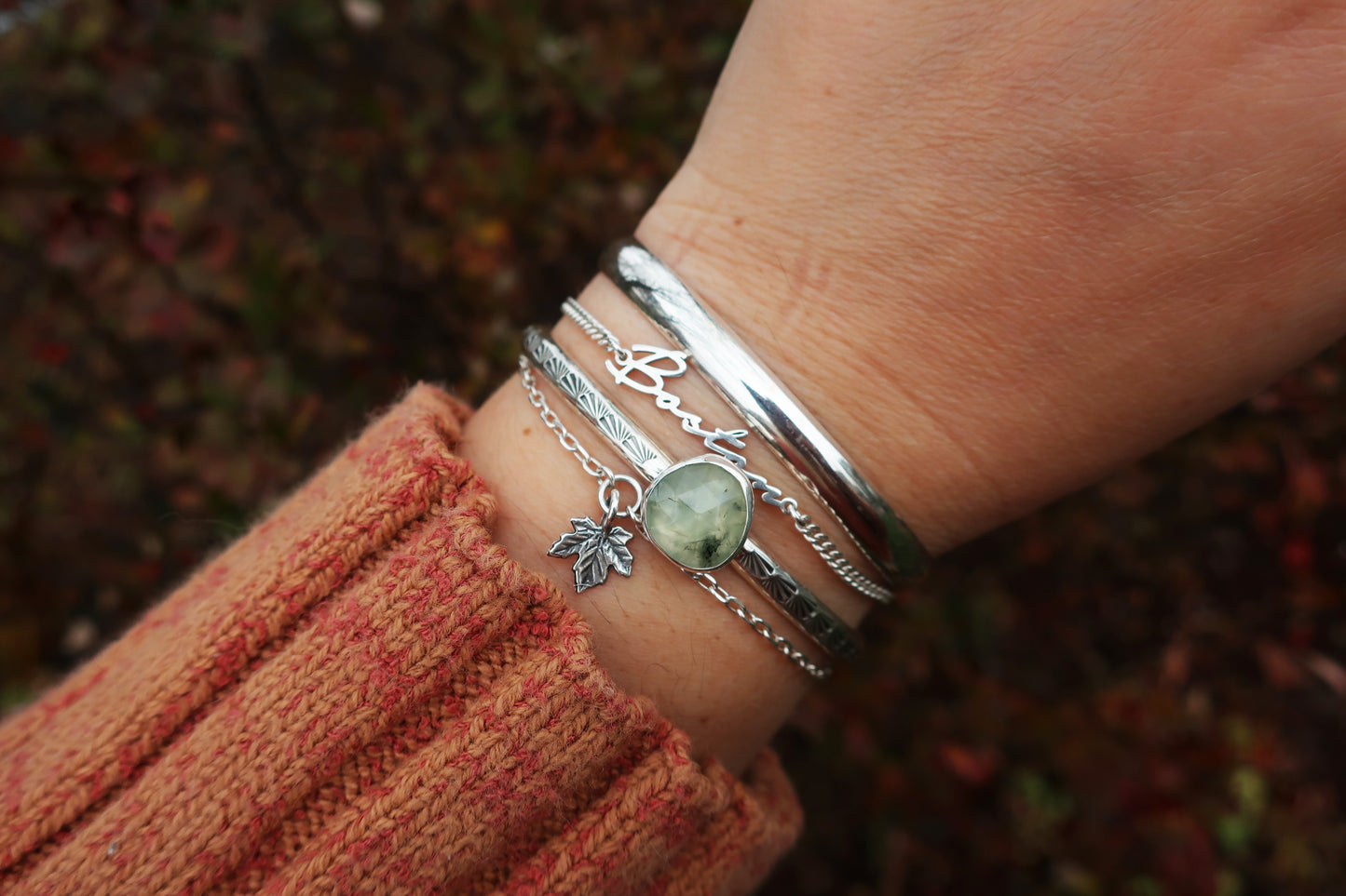 Morning Frost Cuff Bracelet