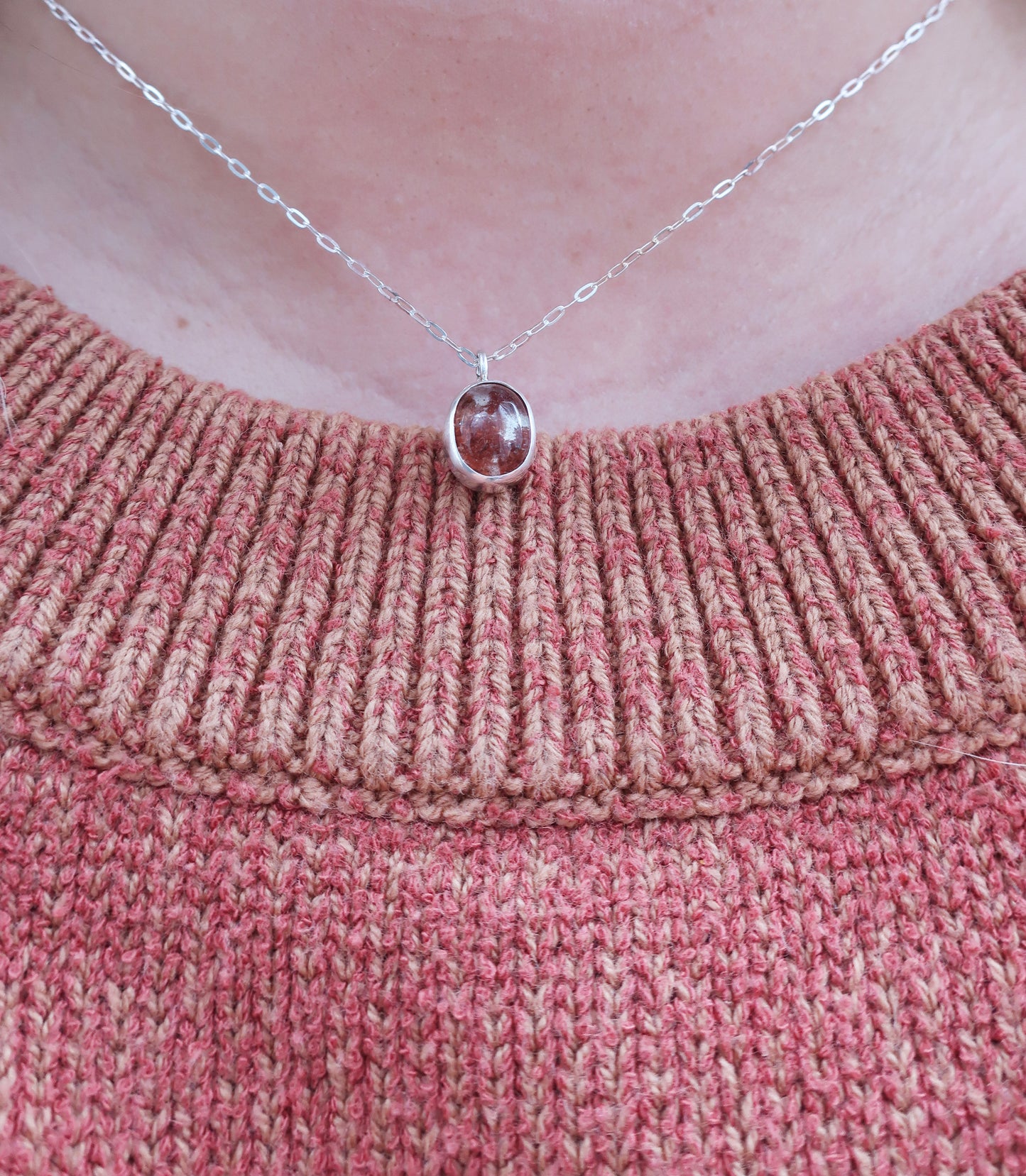 Eternal Oak Raindrop Mini Necklace