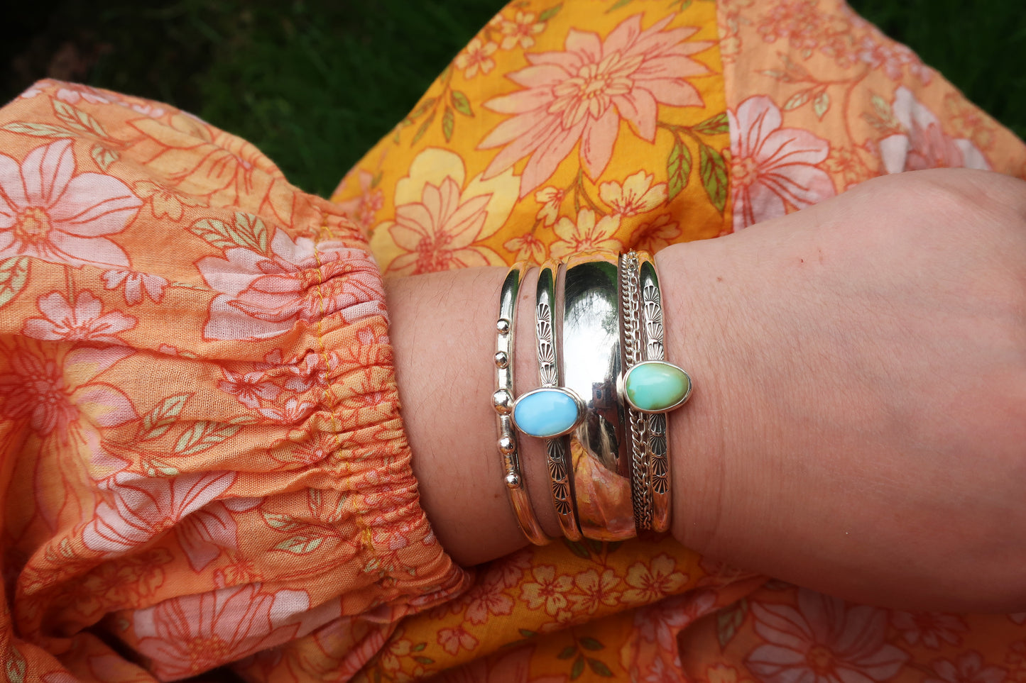 Bluebell Cuff Bracelet