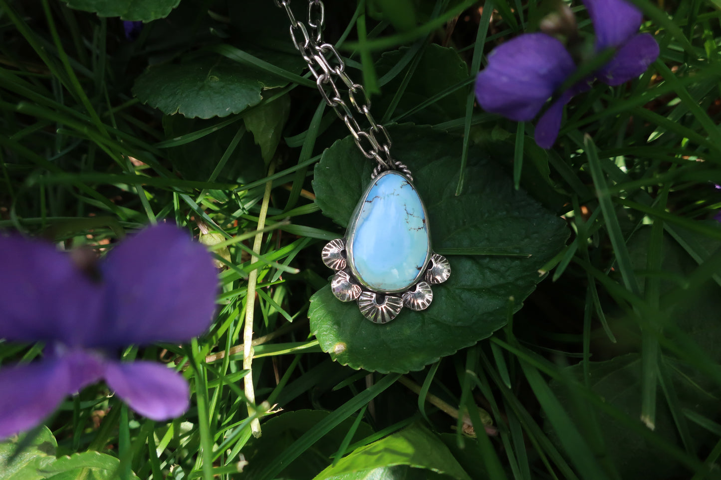 Bellflower Statement Necklace