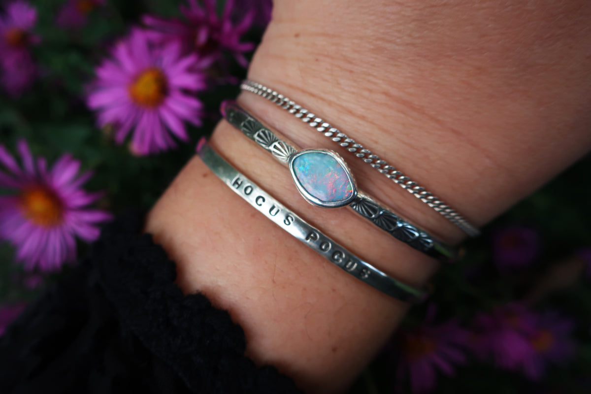 Coober Pedy Opal Cuff