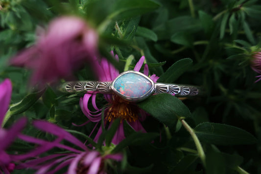 Coober Pedy Opal Cuff
