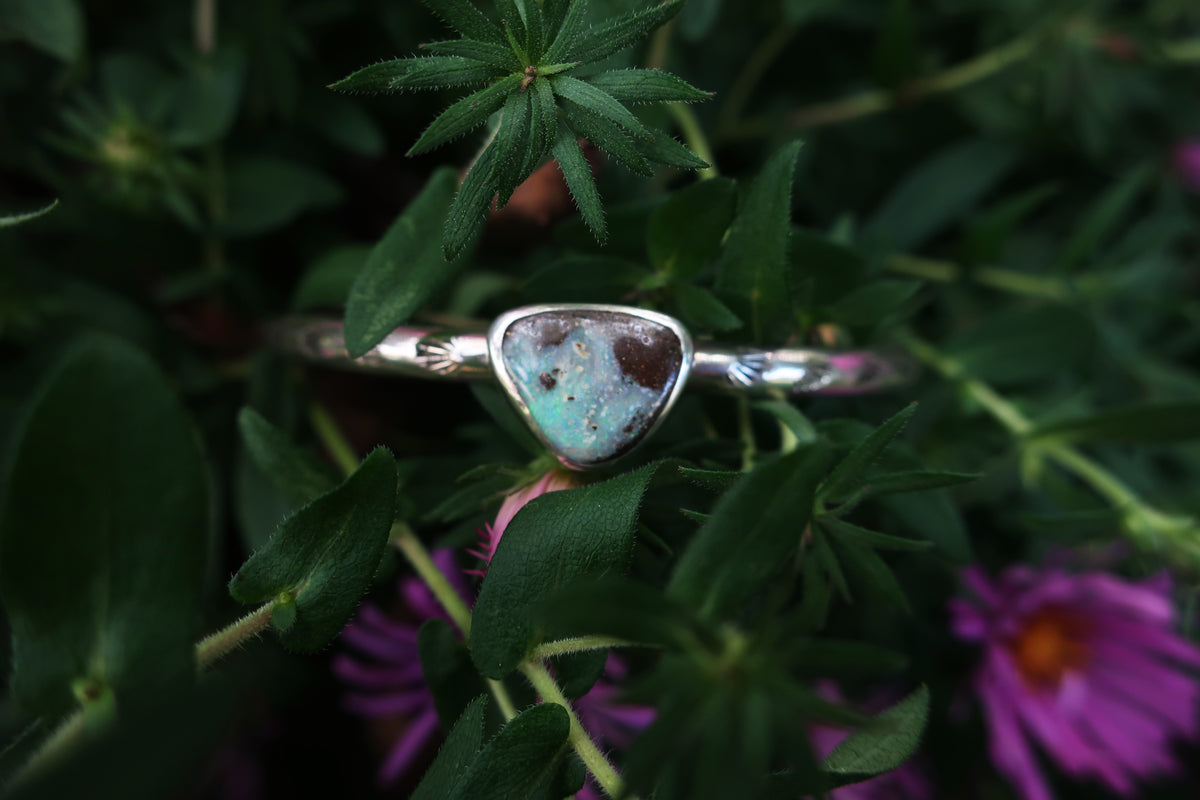 Australian Pipe Opal Cuff