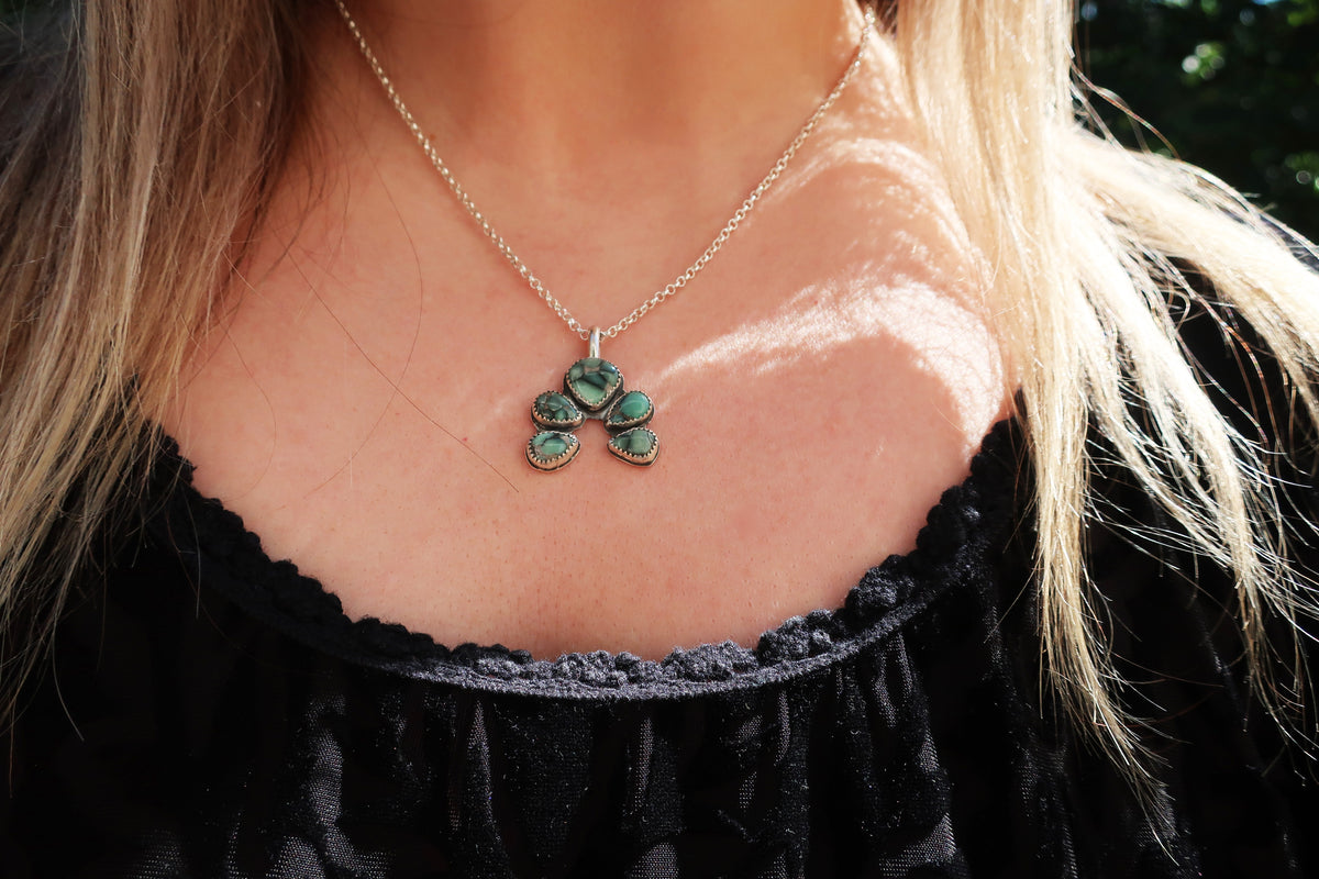 Spiderweb Statement Necklace