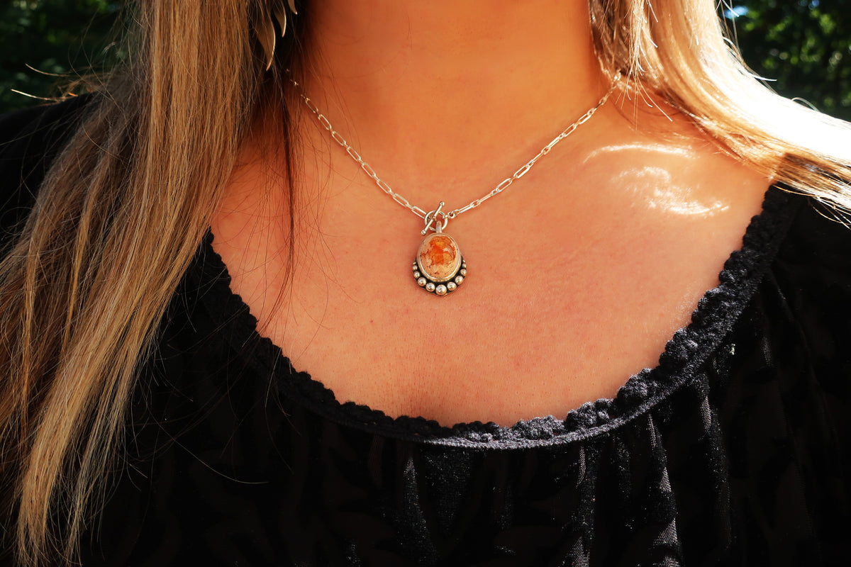 Fall Foliage Statement Necklace