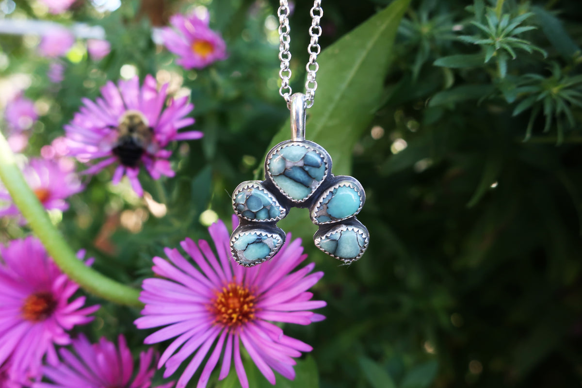 Spiderweb Statement Necklace