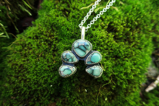 Spiderweb Statement Necklace
