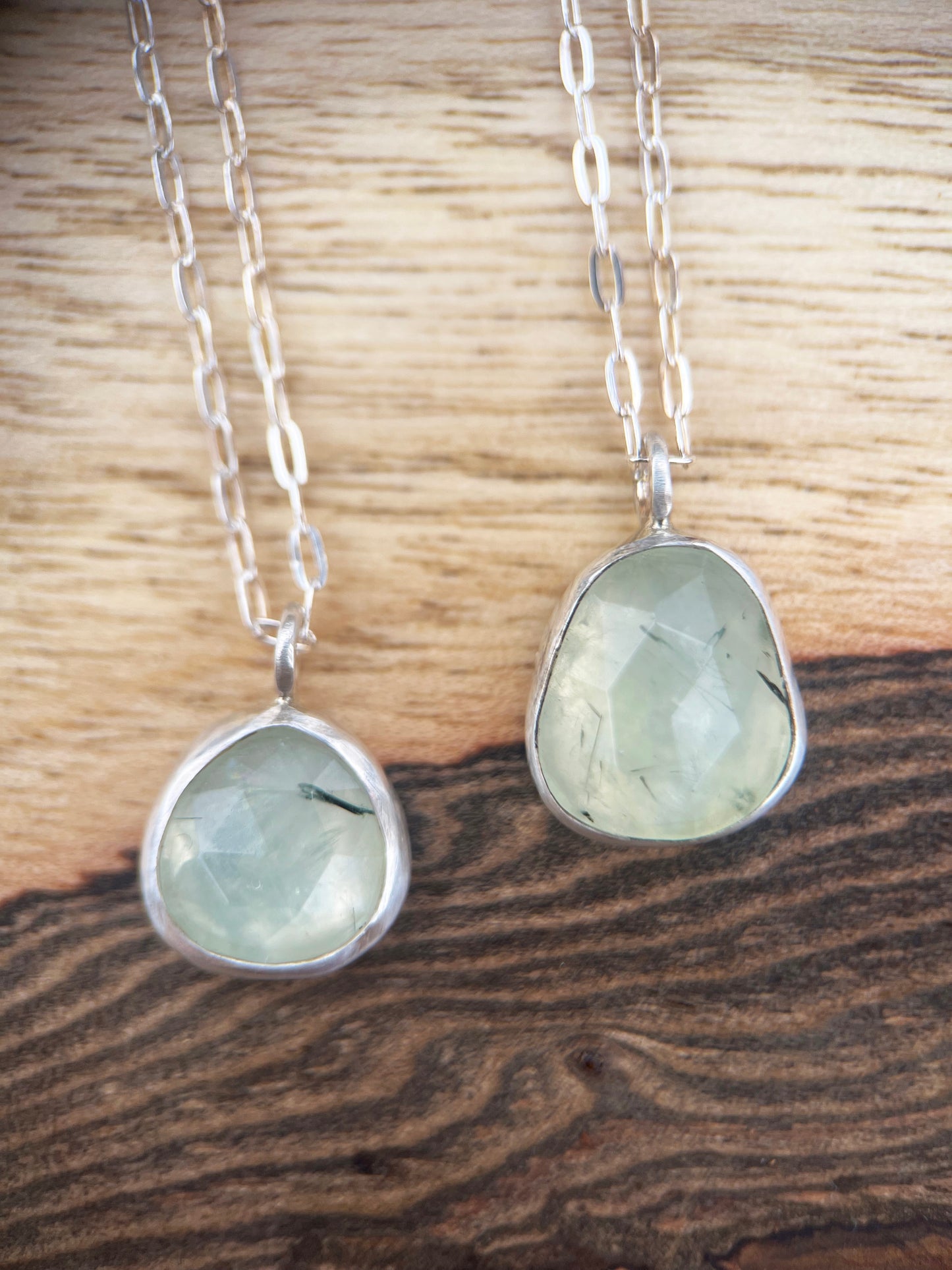 Morning Frost Raindrop Mini Necklace