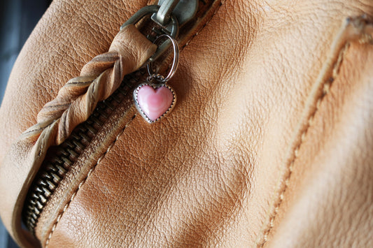 Sweetheart Zipper Charm